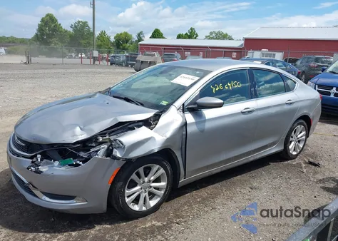 2015 Chrysler 200 Limited from USA, damaged, VIN 1C3CCCAB4FN754637